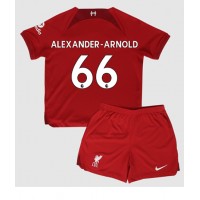 Dres Liverpool Alexander-Arnold #66 Domaci za djecu 2022-23 Kratak Rukav (+ kratke hlače)